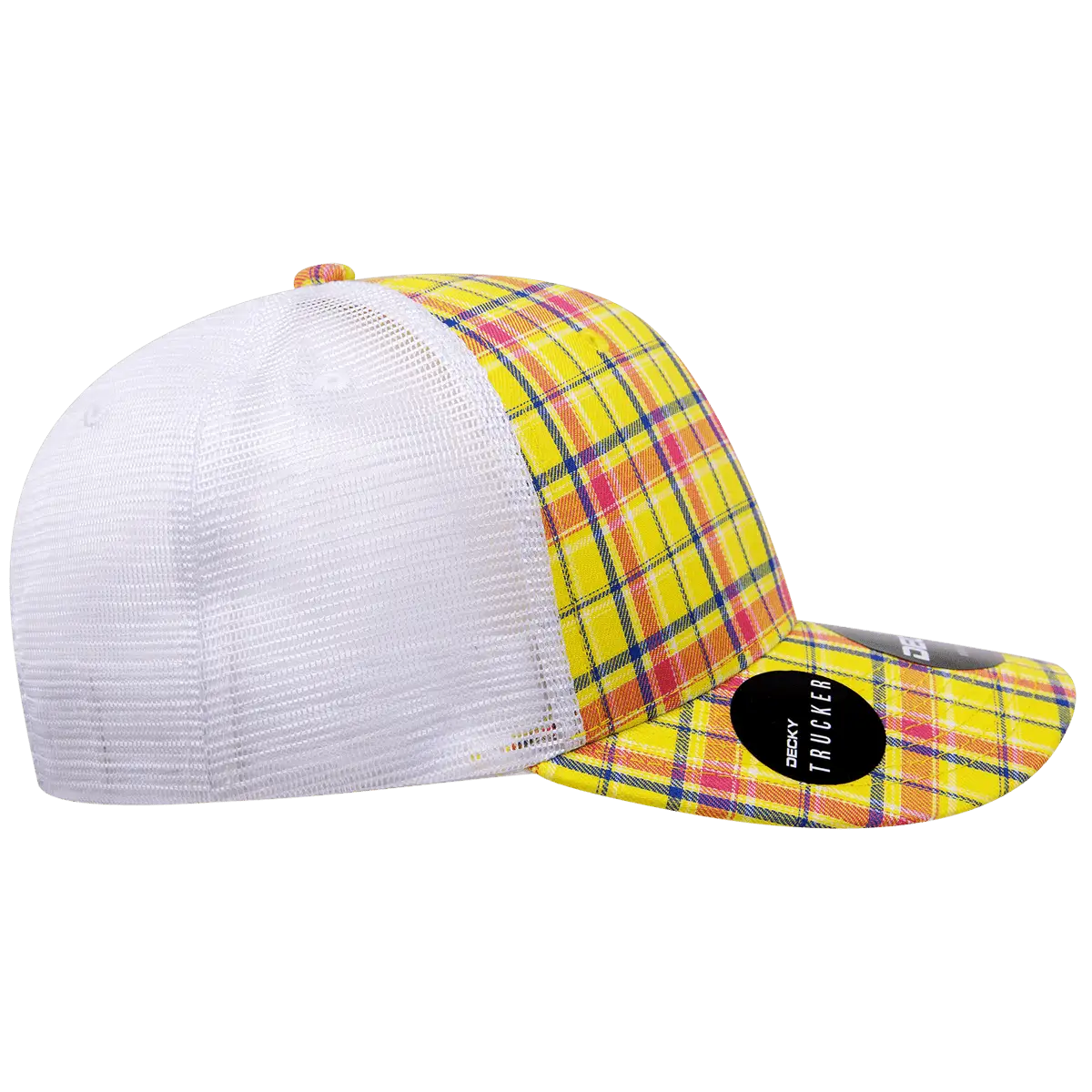 Decky 6017 M/C Plaid Cap White 105 White / One Size Fits Most