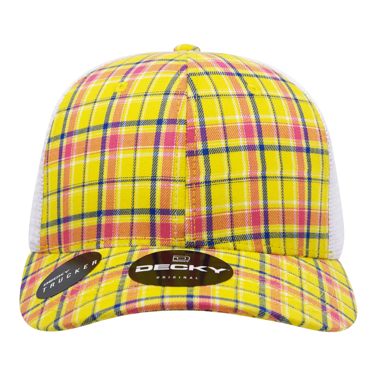 Decky 6017 M/C Plaid Cap White 105 White / One Size Fits Most