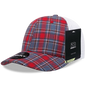 Decky 6017 M/C Plaid Cap White 108 White / One Size Fits Most