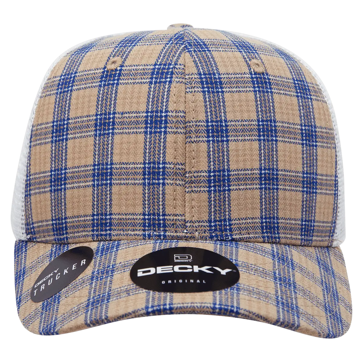 Decky 6017 M/C Plaid Cap White 109 White / One Size Fits Most
