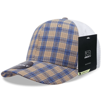 Decky 6017 M/C Plaid Cap White 109 White / One Size Fits Most