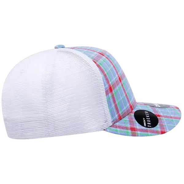 Decky 6017 M/C Plaid Cap White 113 White / One Size Fits Most