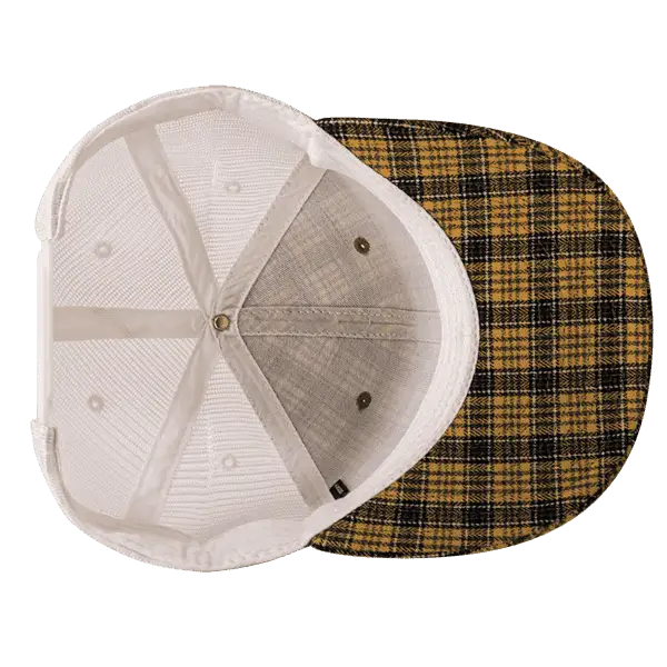 Decky 6017 M/C Plaid Cap White 121 White / One Size Fits Most