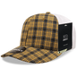 Decky 6017 M/C Plaid Cap White 121 White / One Size Fits Most