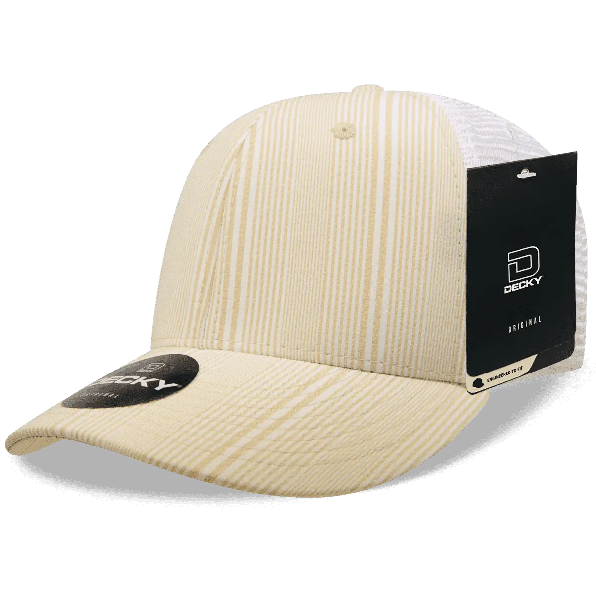 Decky 6017 M/C Plaid Cap - White 142 - White / One Size Fits Most
