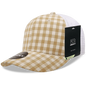 Decky 6017 M/C Plaid Cap White 146 White / One Size Fits Most