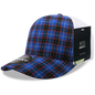 Decky 6017 M/C Plaid Cap - White 152 - White / One Size Fits Most