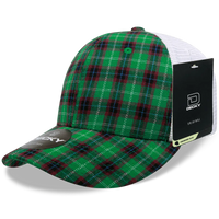 Decky 6017 M/C Plaid Cap - White 159 - White / One Size Fits Most