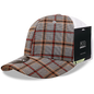 Decky 6017 M/C Plaid Cap - White 161 - White / One Size Fits Most