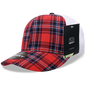 Decky 6017 M/C Plaid Cap White 180 White / One Size Fits Most