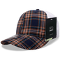Decky 6017 M/C Plaid Cap White 183 White / One Size Fits Most