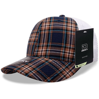 Decky 6017 M/C Plaid Cap White 183 White / One Size Fits Most