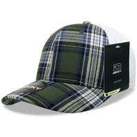 Decky 6017 M/C Plaid Cap White 185 White / One Size Fits Most