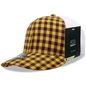 Decky 6017 M/C Plaid Cap - White 186 - White / One Size Fits Most