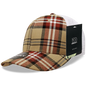 Decky 6017 M/C Plaid Cap White 189 White / One Size Fits Most