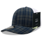 Decky 6017 M/C Plaid Cap - White 192 - White / One Size Fits Most