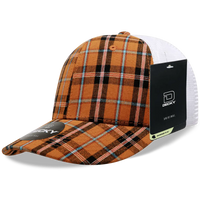 Decky 6017 M/C Plaid Cap - White 194 - White / One Size Fits Most