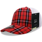 Decky 6017 M/C Plaid Cap White 196 White / One Size Fits Most
