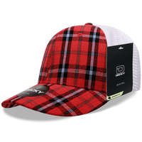 Decky 6017 M/C Plaid Cap White 196 White / One Size Fits Most