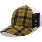Decky 6017 M/C Plaid Cap - White 197 - White / One Size Fits Most