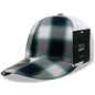 Decky 6017 M/C Plaid Cap White 200 White / One Size Fits Most