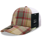 Decky 6017 M/C Plaid Cap White 203 White / One Size Fits Most