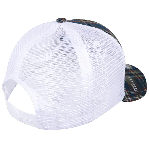 Decky 6017 M/C Plaid Cap White 221 White / One Size Fits Most