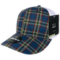 Decky 6017 M/C Plaid Cap White 221 White / One Size Fits Most