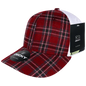 Decky 6017 M/C Plaid Cap - White 237 - White / One Size Fits Most