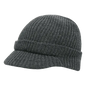 Decky 605 GI Jeep Beanie with Visor - Heather Charcoal - Dark Gray / One Size Fits Most