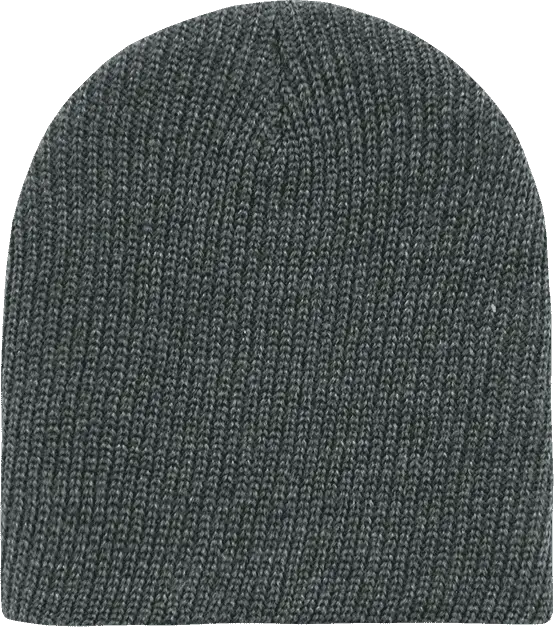 Decky 608 GI Cuffless Watch Cap Beanie Heather Charcoal Dark Gray / One Size Fits Most