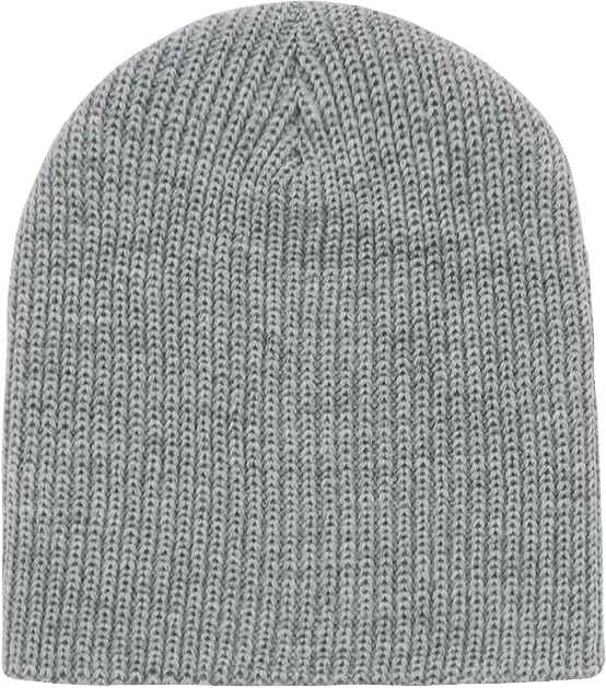 Decky 608 GI Cuffless Watch Cap Beanie Heather Gray Gray / One Size Fits Most