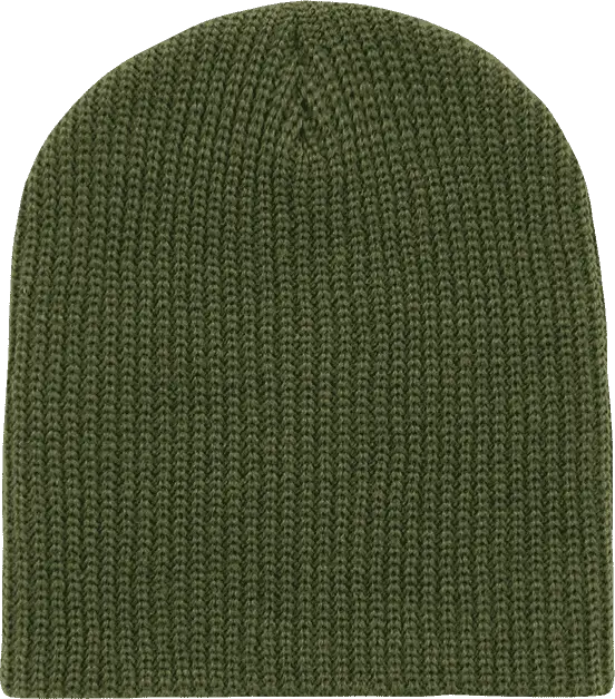 Decky 608 GI Cuffless Watch Cap Beanie Olive Olive / One Size Fits Most