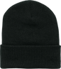 Decky 613 Acrylic Knit Cap Beanie - Black - Black / One Size Fits Most