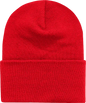 Decky 613 Acrylic Knit Cap Beanie - Red - Red / One Size Fits Most