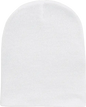 Decky 614 Acrylic Short Beanie - White - White / One Size Fits Most