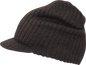 Decky 621 Campus Jeep Beanie with Visor Brown Brown / One Size Fits Most