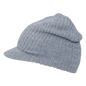 Decky 621 Campus Jeep Beanie with Visor Heather Gray Gray / One Size Fits Most