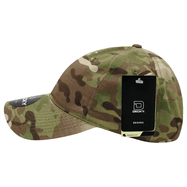 Decky 6300 Relaxed MULTICAM L/C Cap - Multicam - Muti-Color / One Size Fits Most