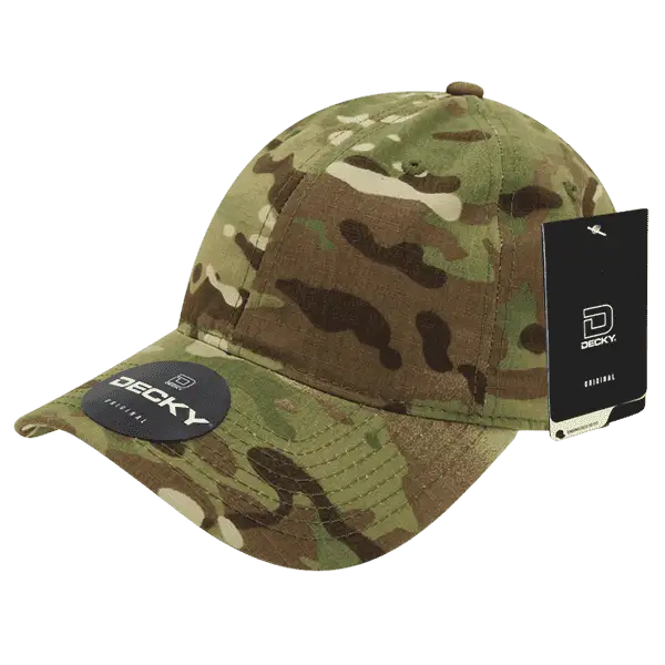 Decky 6300 Relaxed MULTICAM L/C Cap - Multicam - Muti-Color / One Size Fits Most