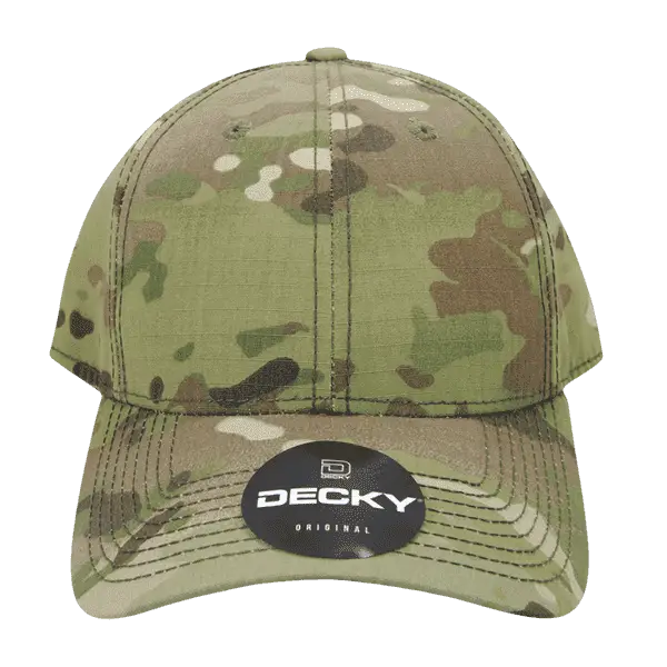 Decky 6301 Structured MULTICAM L/C Cap - Multicam - Muti-Color / One Size Fits Most