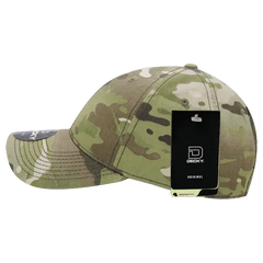 Decky 6301 Structured MULTICAM L/C Cap - Multicam - Muti-Color / One Size Fits Most