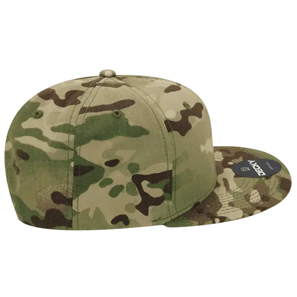 Decky 6302 MULTICAM Snapback Cap - Multicam - Muti-Color / One Size Fits Most