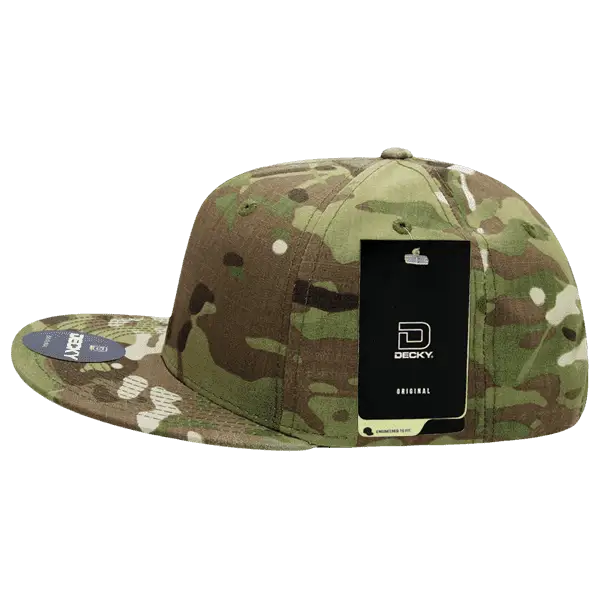 Decky 6302 MULTICAM Snapback Cap - Multicam - Muti-Color / One Size Fits Most