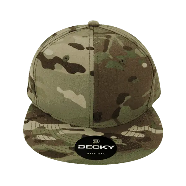 Decky 6302 MULTICAM Snapback Cap - Multicam - Muti-Color / One Size Fits Most