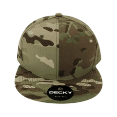 Decky 6302 MULTICAM Snapback Cap - Multicam - Muti-Color / One Size Fits Most
