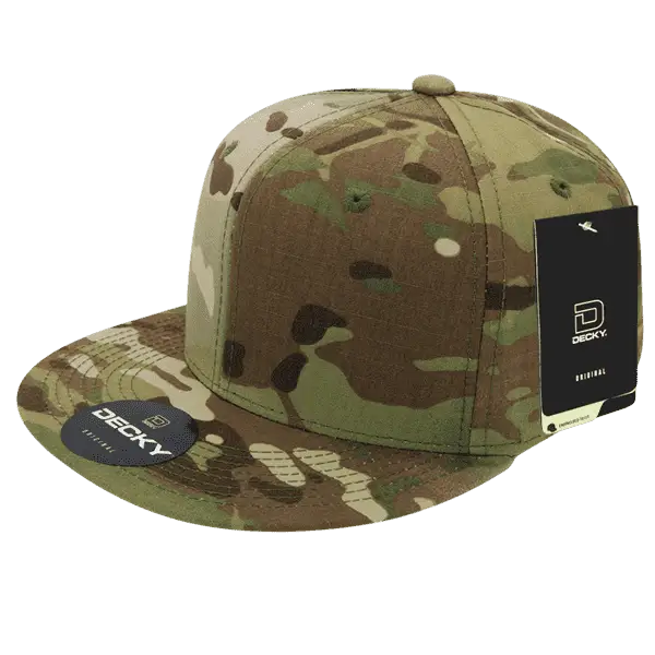 Decky 6302 MULTICAM Snapback Cap - Multicam - Muti-Color / One Size Fits Most