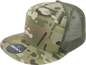 Decky 6304 MULTICAM 5 Panel Trucker Cap - MCU Camo Olive - MCU Camo Olive / One Size Fits Most