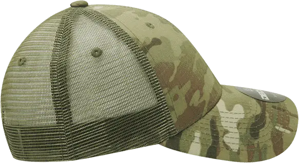 Decky 6305 MULTICAM Relaxed L/C Trucker Cap - MCU Camo Olive - MCU Camo Olive / One Size Fits Most