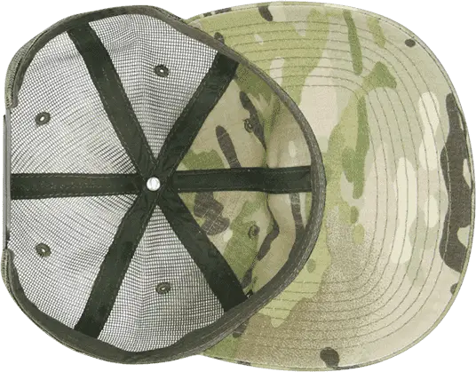 Decky 6305 MULTICAM Relaxed L/C Trucker Cap - MCU Camo Olive - MCU Camo Olive / One Size Fits Most